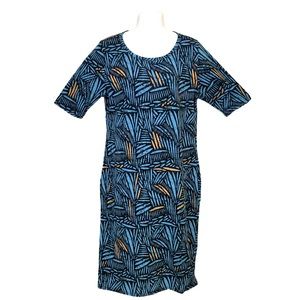 Island print dress